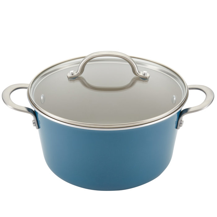 Ayesha Curry Home Collection Nonstick Cookware Pots and Pans Set